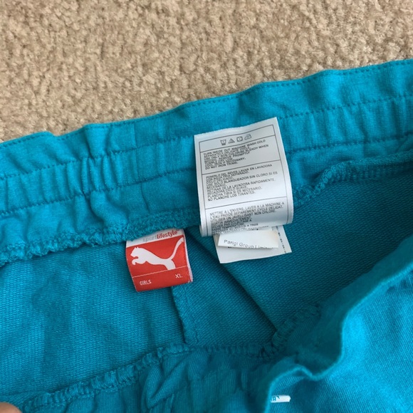 Puma blue joggers sweatpants - Picture 2 of 5